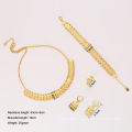 Shangjie OEM Joyeria de Boda Classic Wedding Luxury Accessoires Bijoux Gold Femmes Bijoux de bijoux IDIAN Africain Bijoux